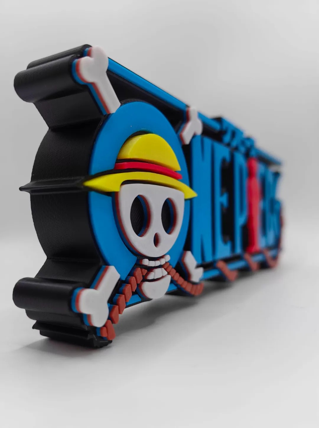 Epic 3D Premium Printed One Piece Logo Display Standee - The Ultimate Anime Shelf Sign! By Otaku Kingdom