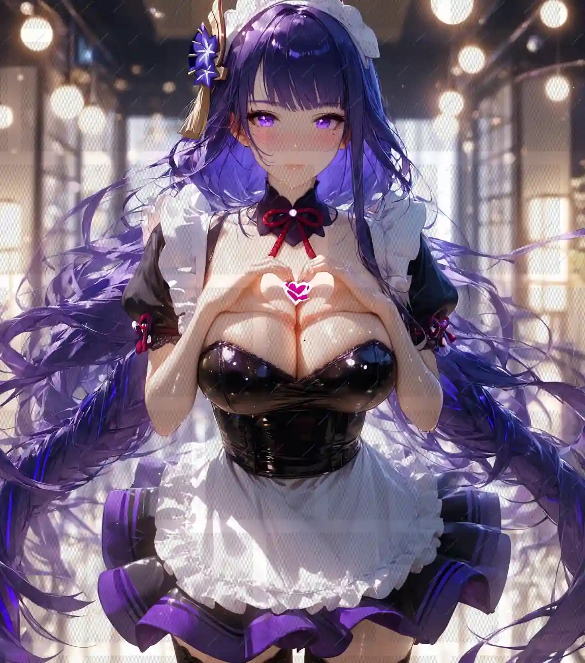 Raiden Shogun (Genshin Impact) – 129 Pcs Uncensored High-Res NSFW Digital Art Collection [No Watermark]