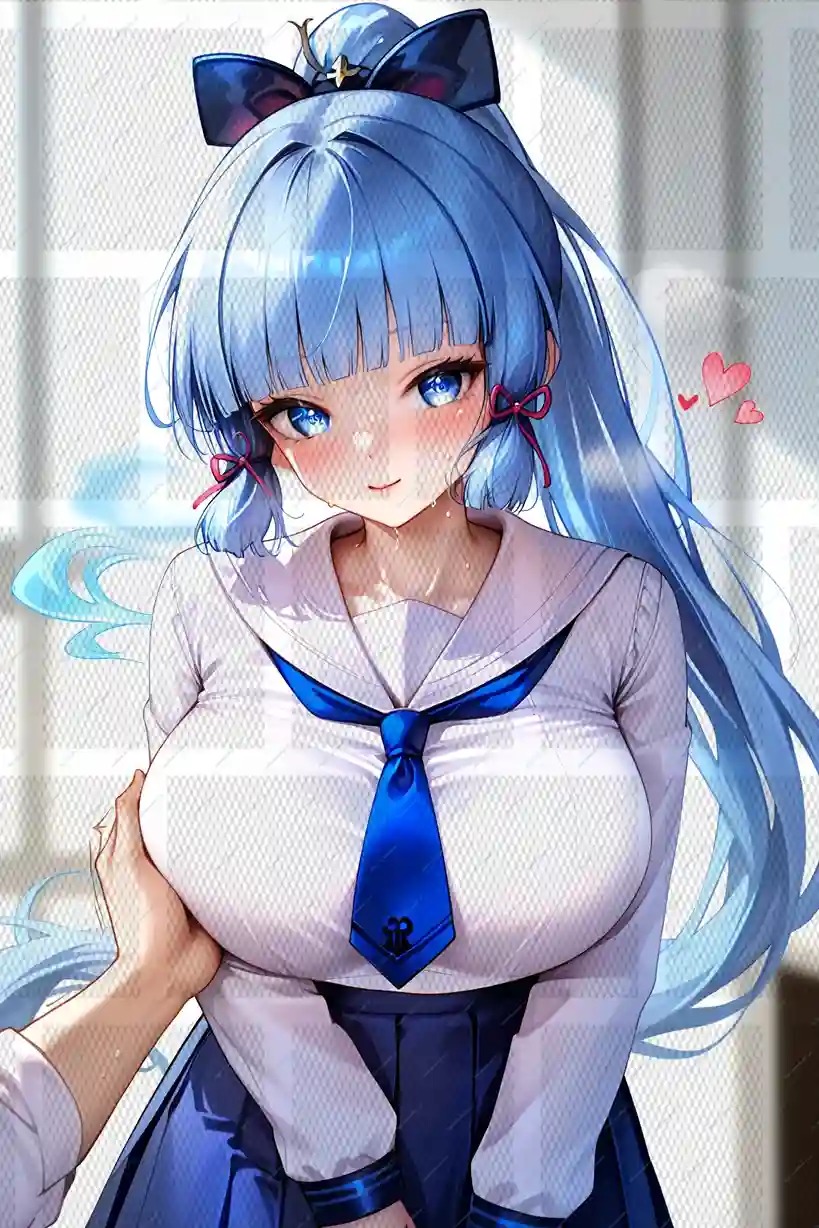 Kamisato Ayaka (Genshin Impact) – 101 Pcs Uncensored High-Res NSFW Digital Art Collection [No Watermark]