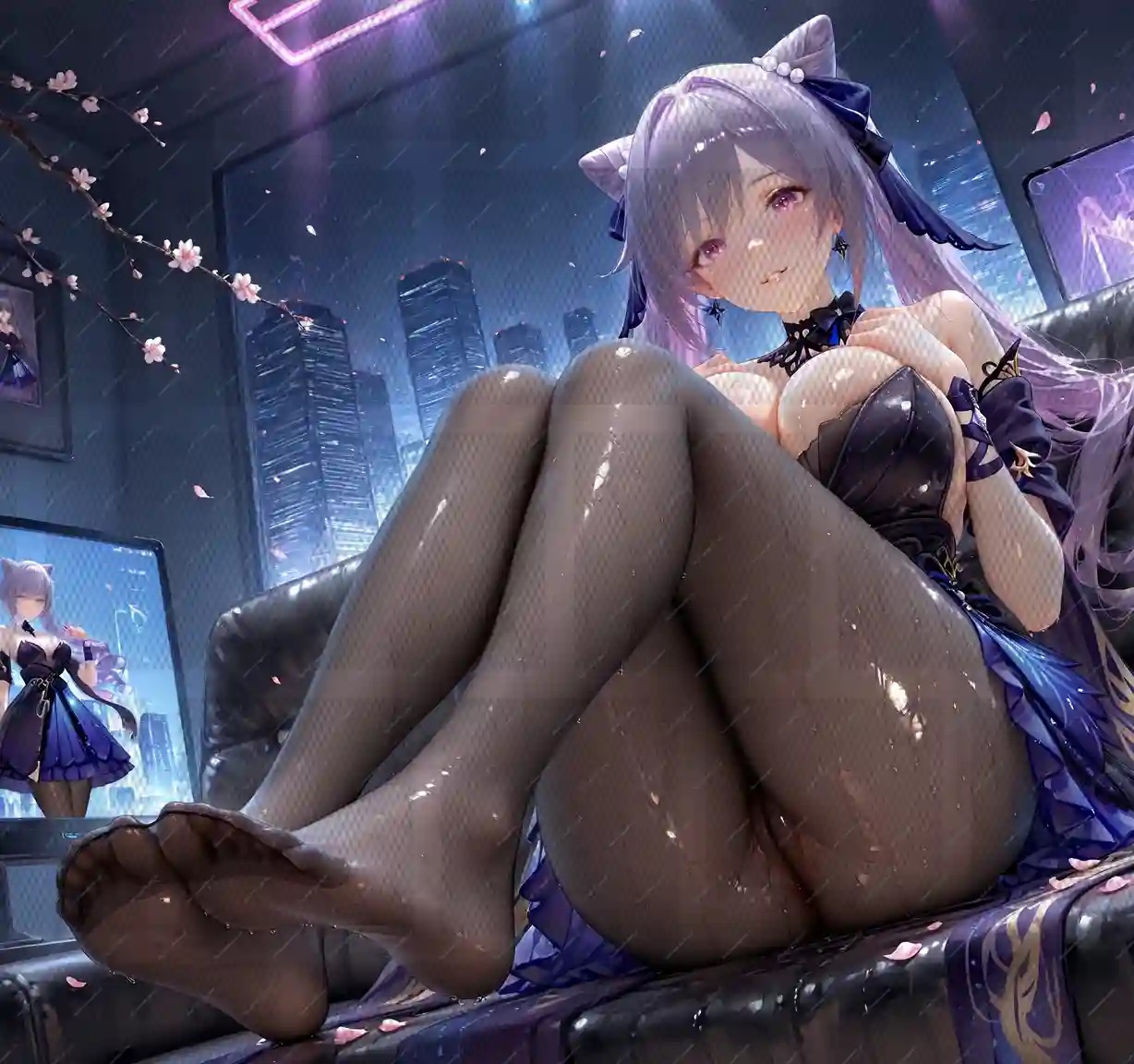 Keqing (Genshin Impact) – 120 Pcs Uncensored High-Res NSFW Digital Art Collection [No Watermark]