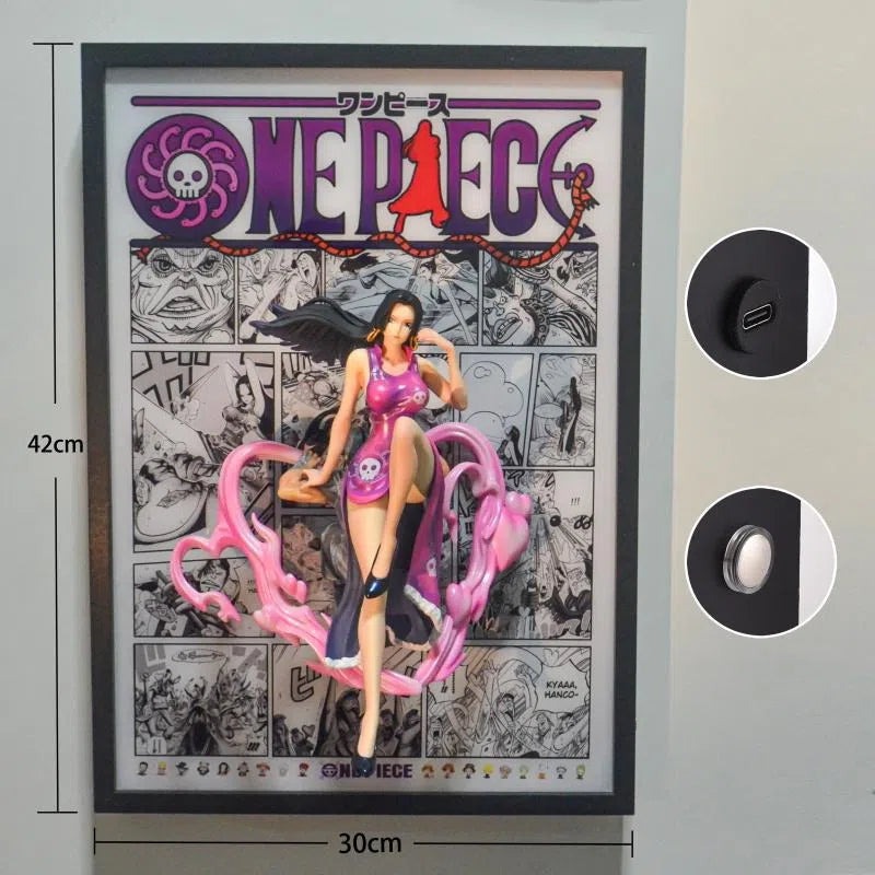 Boa Hancock Break out of the comics 3D stereoscopic Led Light Art Ver. - One Piece