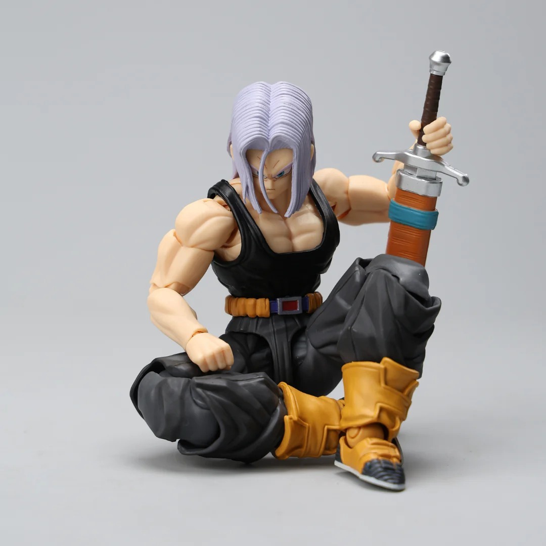 [READY STOCK ULTRA LIMITED ITEM] Action Figure 1/12 (Not SHF S.H.Figuarts) Trunks Unbound Wrath Warped Vengeance A Ver. - Dragonball Z By Tonsen Art Toys