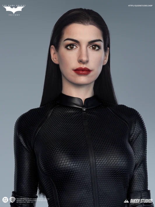 Silicone Life Size Figure Catwoman With Real Hair Material (200cm) - The Dark Knight Ver. By Queen Studios