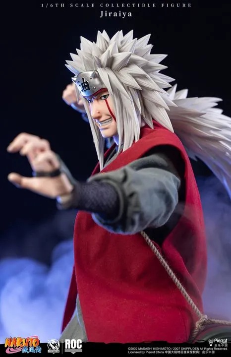 Action Figure 1/6 Jiraiya - Naruto Shippuden ROC019 By Rocket Toys