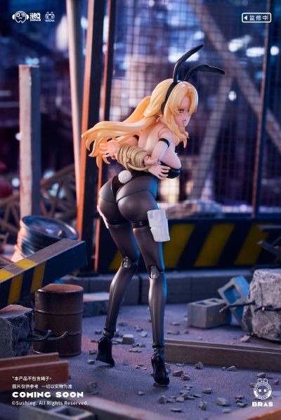 Bunny Rapid Action Squad 1/12 Action Figure Shieldbearer Erena By Sushing