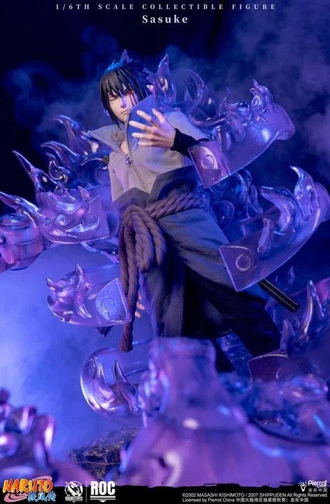 Action Figure 1/6 Uchiha Sasuke ROC017 Naruto Shippuden By Rocket Toys