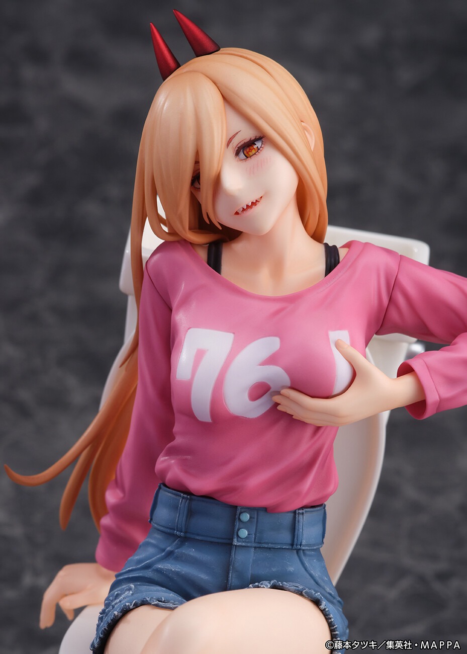 [READY STOCK ITEM] Shibuya Scramble Scaled Figure 1/7 Power - Chainsaw Man By eStream