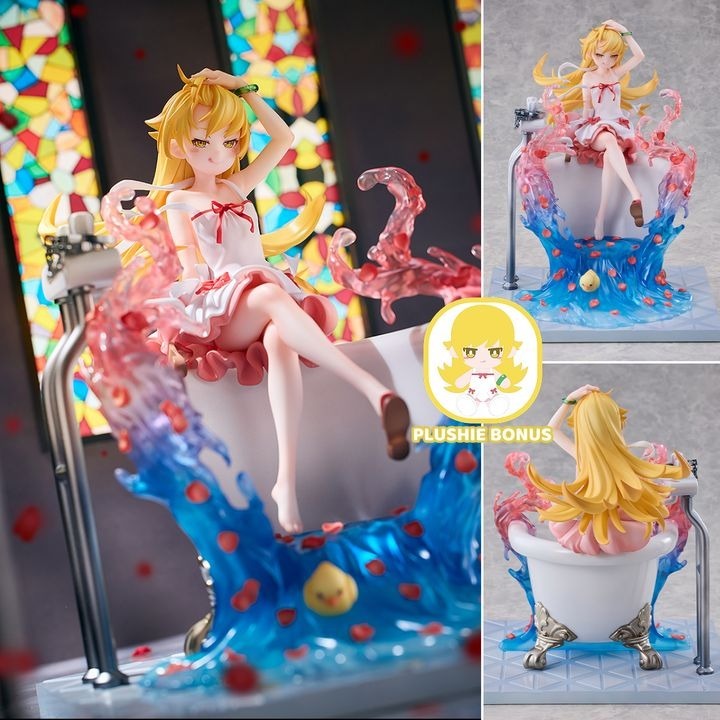 [With Plushie Bonus] Scaled Figure 1/7 Oshino Shinobu - Nisemonogatari By Solarain