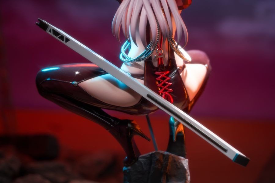 Scaled Figure 1/10 Guren / Scarlet - Racer's High Ver. Goddess of Victory: NIKKE By Hobby Sakura