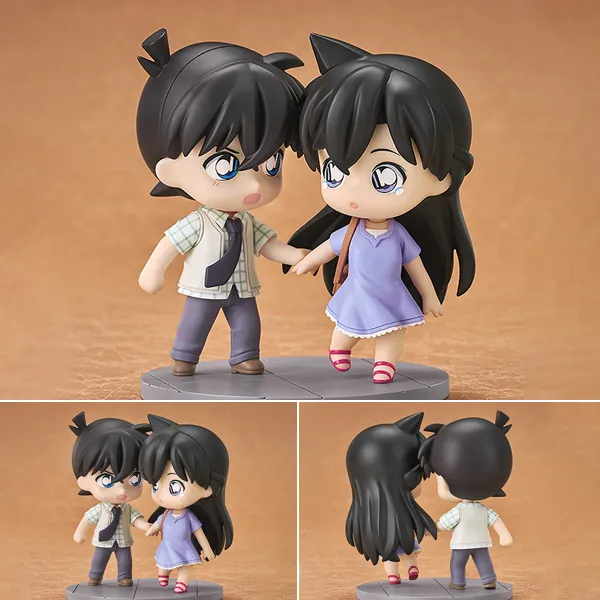 Qset+ Deformed Figure Shinichi Kudo & Ran Mori - Detective Conan By Good Smile Arts Shanghai