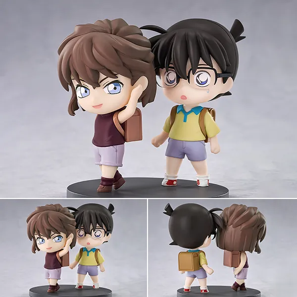 Qset+ Deformed Figure Edogawa Conan & Haibara Ai - Detective Conan By Good Smile Arts Shanghai