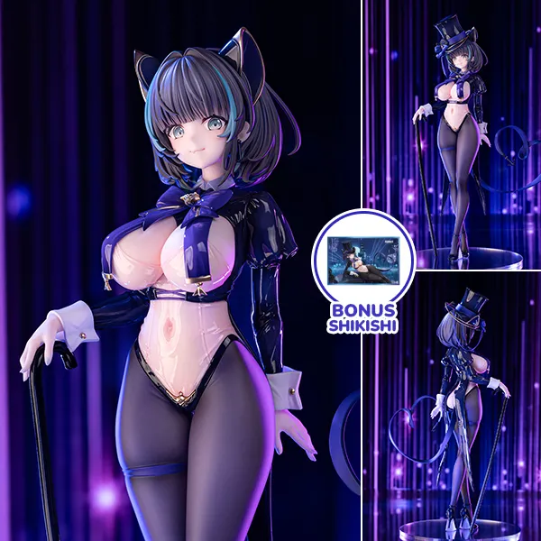 Scaled Figure 1/6 Cheshire - The Cat in the Magic Hat Ver. Azur Lane By AmiAmi x Anigame