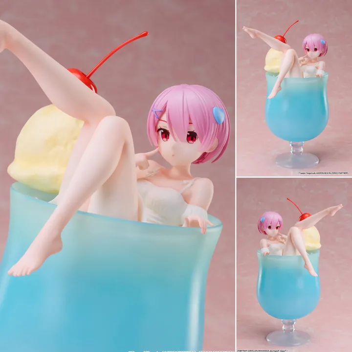 Scaled Figure 1/7 Ram - Cream Soda Ver. Re:Zero Kara Hajimeru Isekai Seikatsu By elcoco