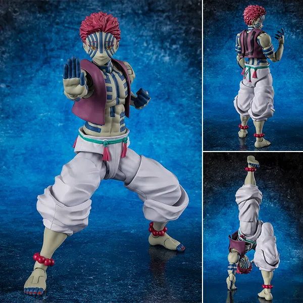 SHF S.H.Figuarts Akaza - Kimetsu no Yaiba By Bandai Spirits