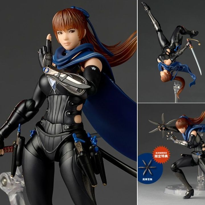 [With Bonus] Revoltech Amazing Yamaguchi Kasumi - Ninja Gaiden 3: Razor's Edge By Kaiyodo
