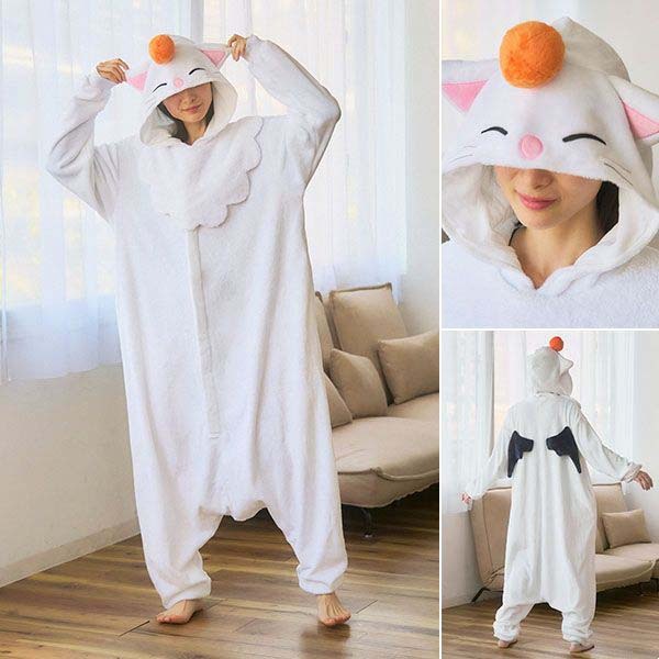 Pajamas Costume Moogle Free Size - FINAL FANTASY XIV By Square Enix