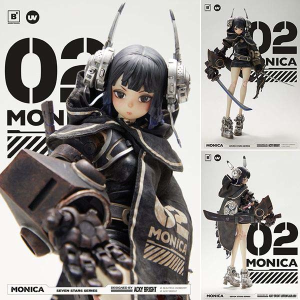 Action Figure 1/6 Seven Stars Series No.02 Monica - Beautiful Chemistry x Acky Bright By Underverse