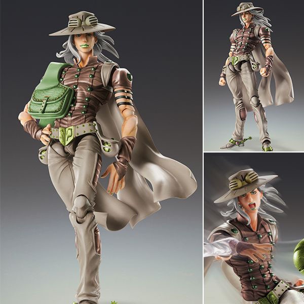 Super Action Statue Figure Johnny Joestar - Second Ver. Jojo's Bizzare Adventure Part 7 By Medicos Entertainment