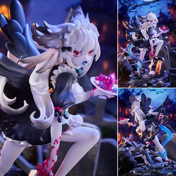 Scaled Figure 1/6 Cthulhu Kuricha Maid Tifa Rofentina - Illustration by Bukurote By Poi Art