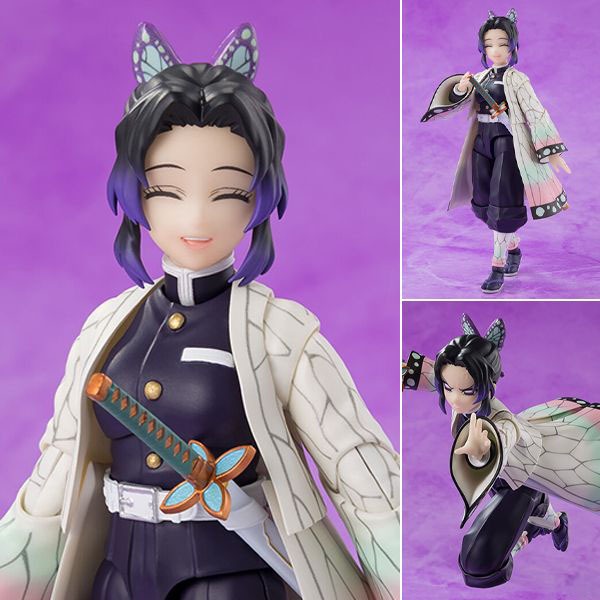 SHF S.H.Figuarts Kocho Shinobu - Kimetsu no Yaiba By Bandai Spirits