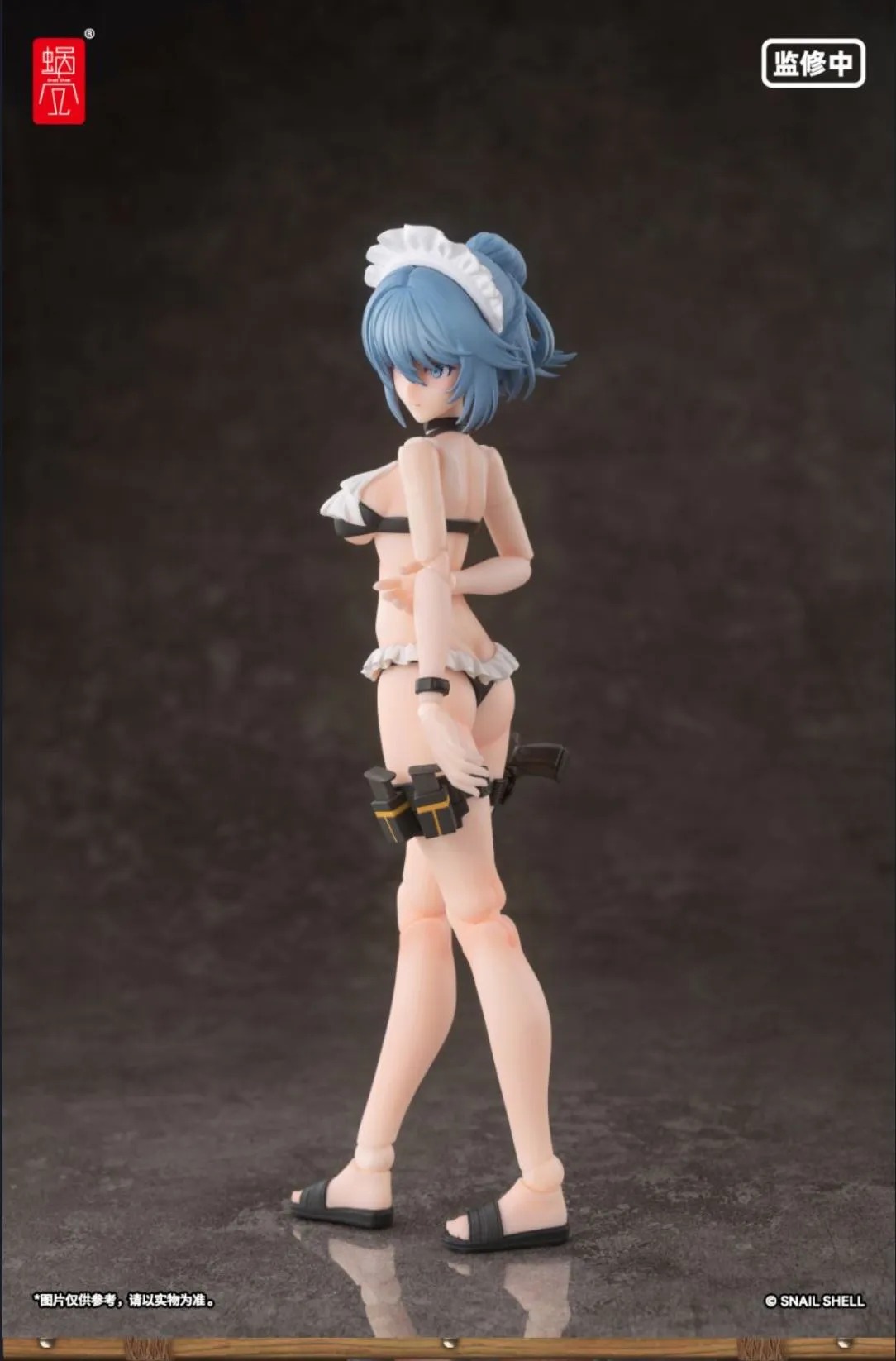 Snail Shell Action Figure 1/12 RA-02S Rapid Assault Tactical Maid Tokiwa Kazune - Summer Special Operation Ver. Illustration by Pinakes  By Snail Shell Studio