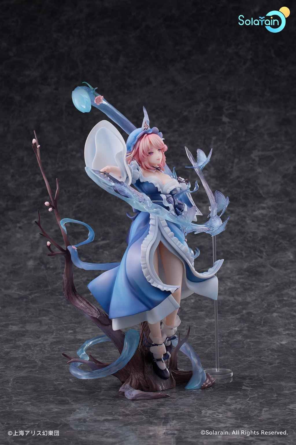 Scaled Figure 1/7 Saigyouji Yuyuko - Natural-Born Ghost Ver. Touhou Project By Solarain