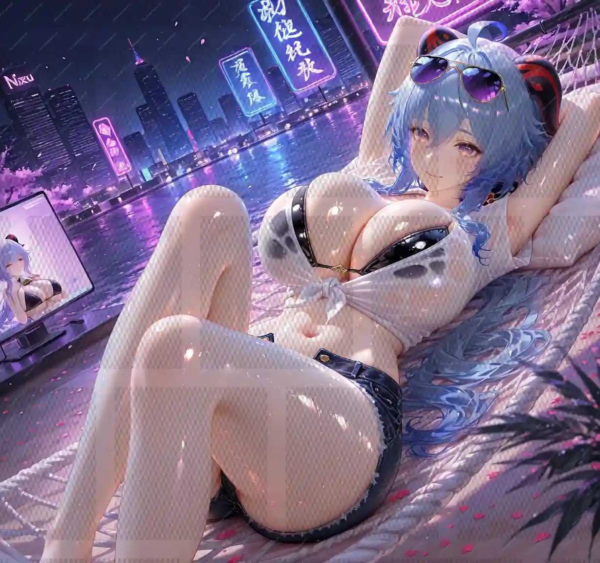 Ganyu (Genshin Impact) – 59 Pcs Uncensored High-Res NSFW Digital Art Collection [No Watermark]