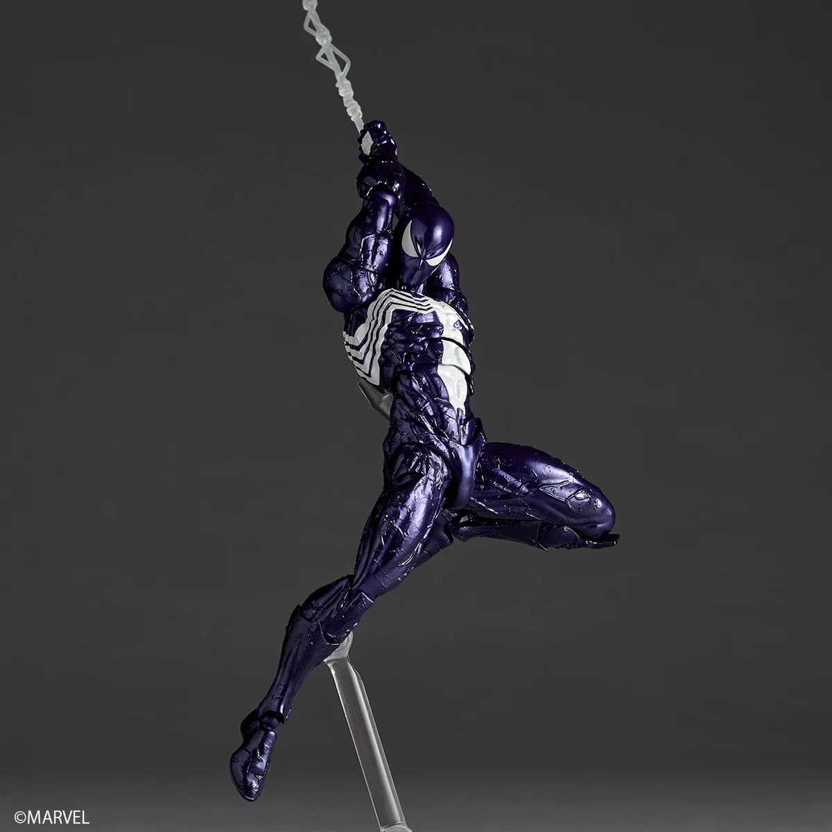 Revoltech Amazing Yamaguchi Action Figure Symbiote Spider-Man - Purple Ver. Spider-Man By Kaiyodo