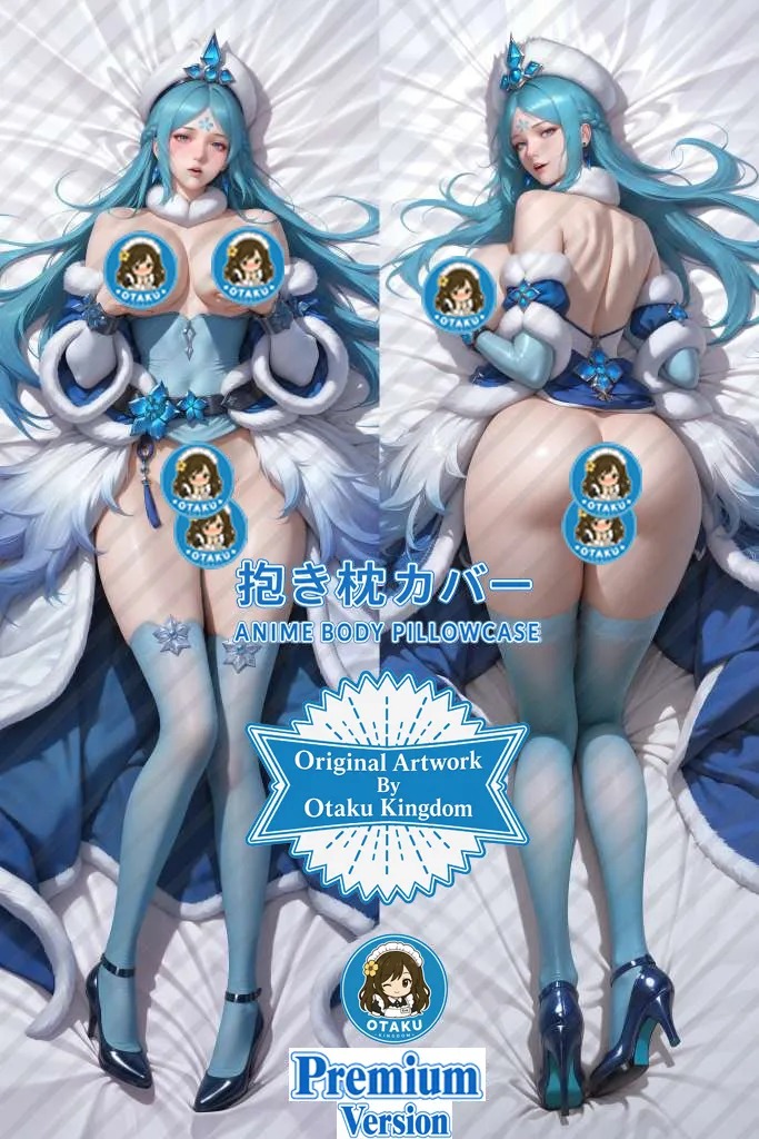 Dakimakura 3D Art Princess Frost / Wang Zhaojun - Honor Of Kings Pillow Cover Only Premium Version By Otaku Kingdom