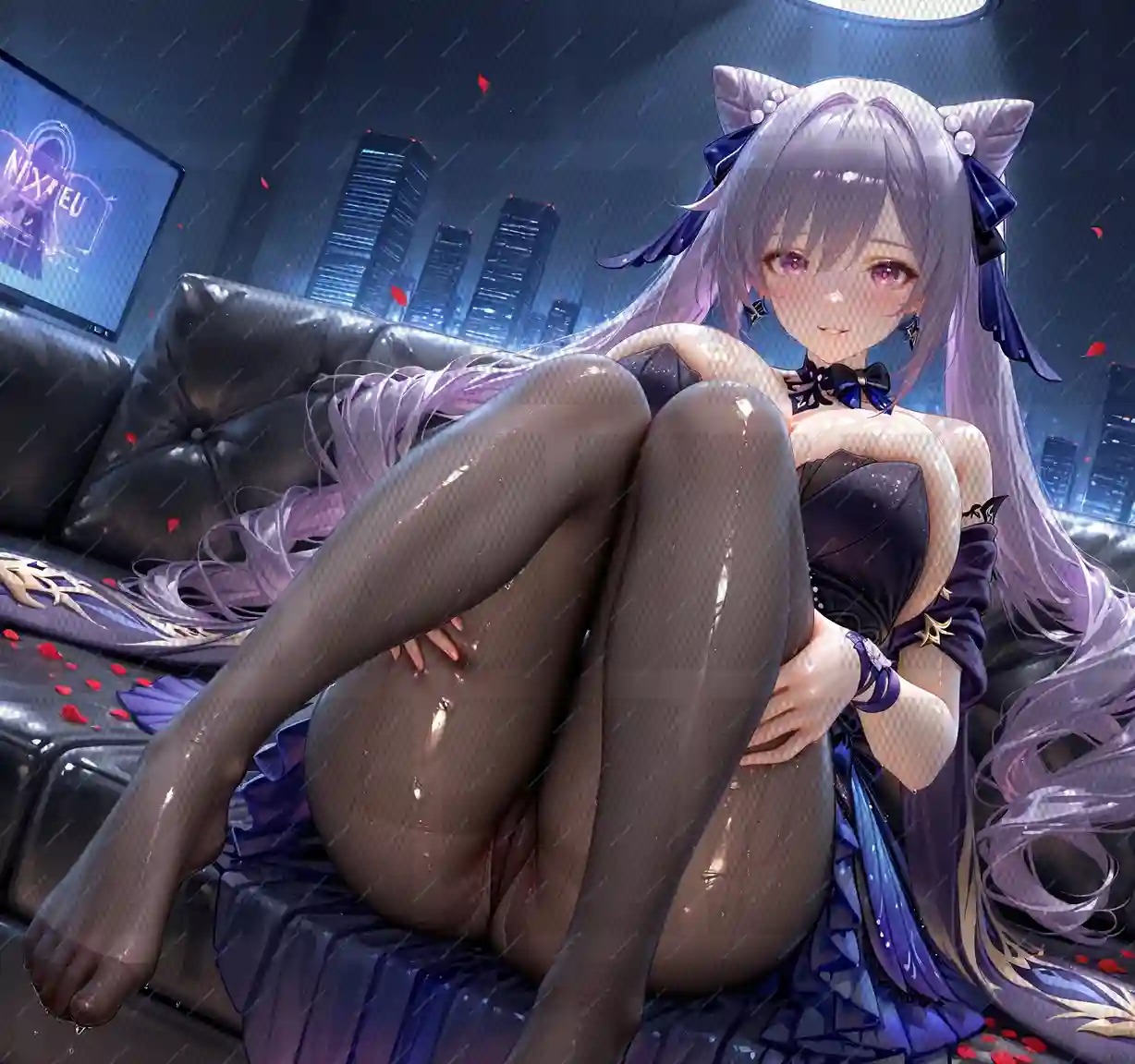 Keqing (Genshin Impact) – 120 Pcs Uncensored High-Res NSFW Digital Art Collection [No Watermark]