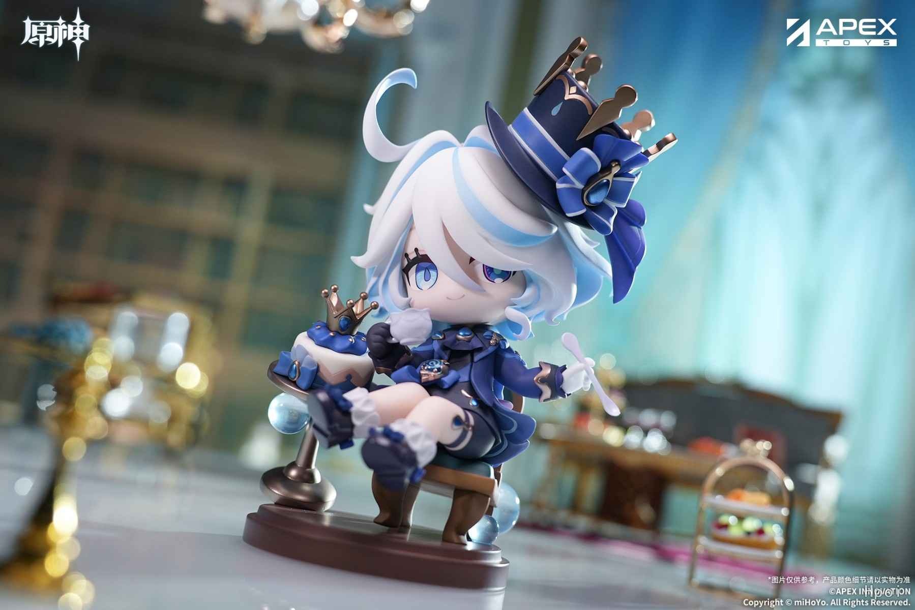 Mini Figure Q Version Furina - Sweet Afternoon Ode Ver. Genshin Impact (13cm) By APEX