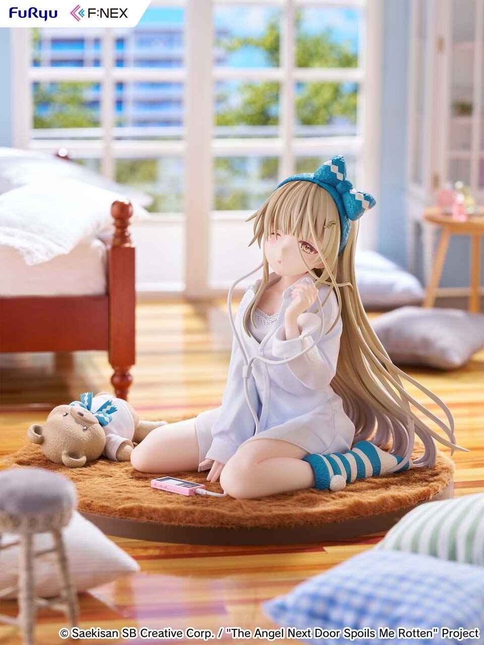 Scaled Figure 1/7 Shiina Mahiru - Relax Ver. Otonari no Tenshi-sama ni Itsunomanika Dame Ningen ni Sareteita Ken By F:NEX