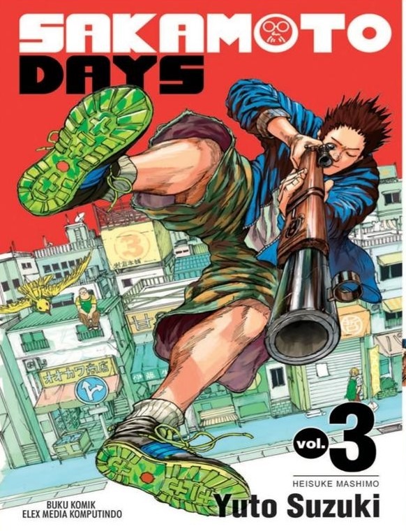 [READY STOCK ITEM] Komik Sakamoto Days vol 01 - 13 bekas pemakaian wajar