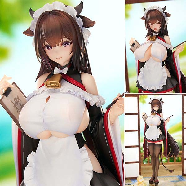 Scaled Figure 1/7 Kashino - Tsumazuki Trouble Maid / Maid for Mayhem Ver. Azur Lane By Elegant