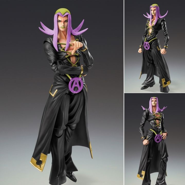Super Action Figure Leone Abbacchio - Black Ver. Jojo's Bizzare Adventure By Medicos Entertainment