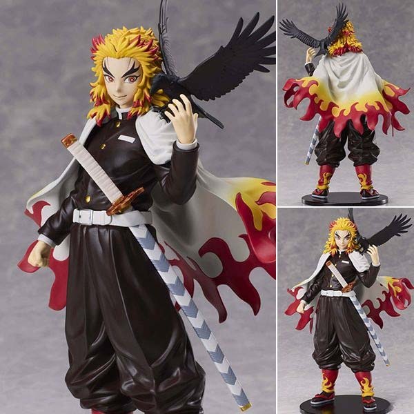 Non Scaled Figure Rengoku Kyoujurou & Kasugaigarasu - Kimetsu no Yaiba By ANIPLEX+