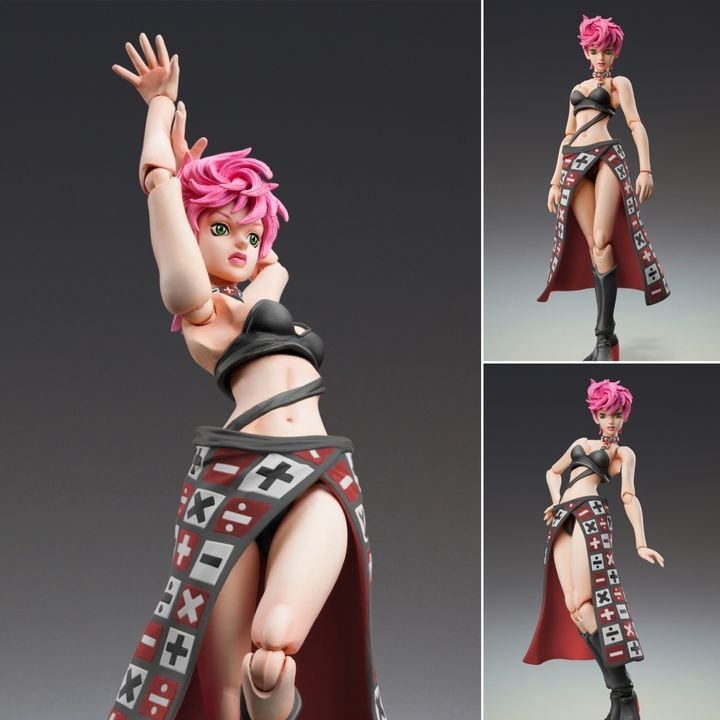 Super Action Statue Figure Trish Una - BLACK Ver. JoJo's Bizarre Adventure Part 5 By Medicos Entertainment