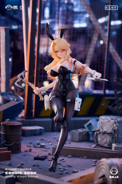 Bunny Rapid Action Squad 1/12 Action Figure Shieldbearer Erena By Sushing