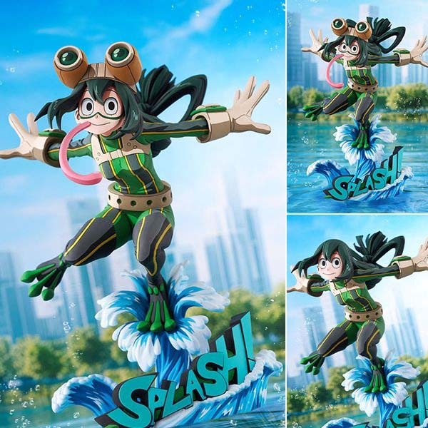Scaled Figure 1/8 Tsuyu Asui - 2D Ver. Boku no Hero Academia By Bellfine