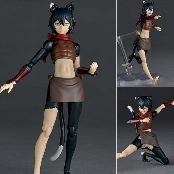 [With Bonus] Revoltech Action Figure Izutsumi - Dungeon Meshi / Delicious in Dungeon By Kaiyodo