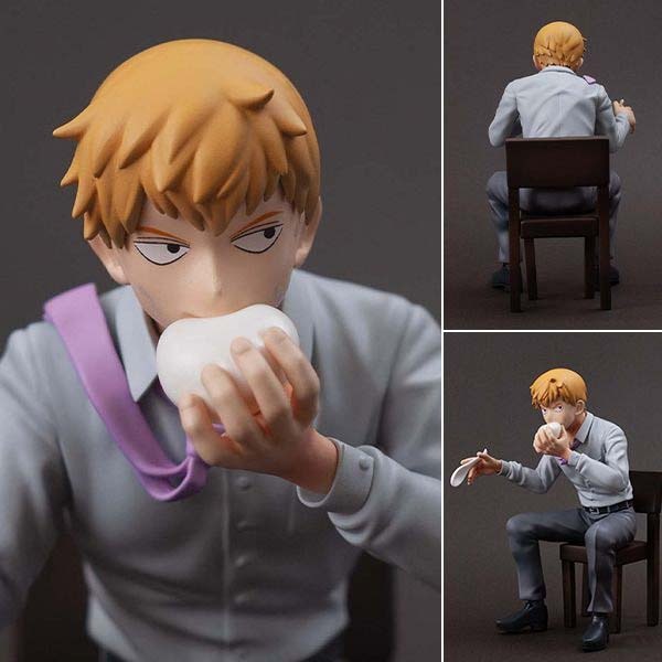 Scaled Figure Reigen Arataka - Mob Psycho 100 III x Bunbougu Cafe 2022 (13,5cm) By Union Creative