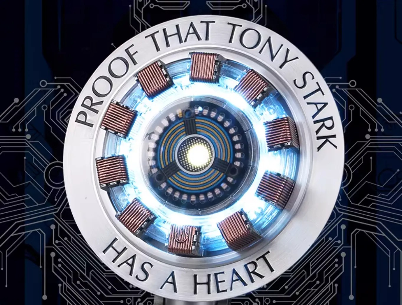 2026 Marvel Iron Man Chest Arc Reactor Alloy Base Magnetic Wireless Charging