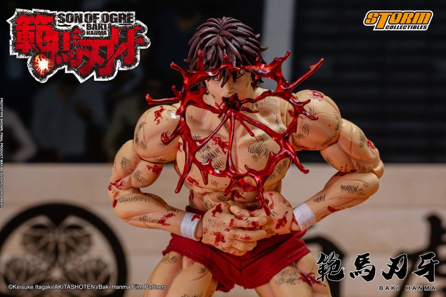 [LIMITED PRE-ORDER] Action Figure 1/6 Baki Hanma Son of Ogre The Strongest Father-son Fight on Earth 2024 Anime Pro Festival Event exclusive Edition By Storm Collectibles