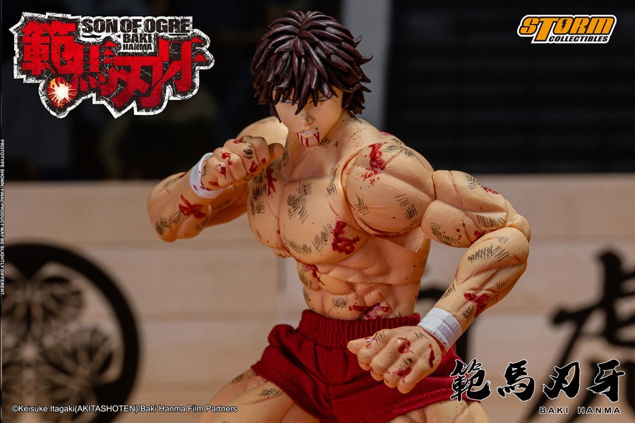 [LIMITED PRE-ORDER] Action Figure 1/6 Baki Hanma Son of Ogre The Strongest Father-son Fight on Earth 2024 Anime Pro Festival Event exclusive Edition By Storm Collectibles