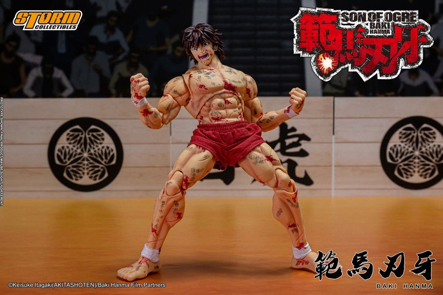 [LIMITED PRE-ORDER] Action Figure 1/6 Baki Hanma Son of Ogre The Strongest Father-son Fight on Earth 2024 Anime Pro Festival Event exclusive Edition By Storm Collectibles