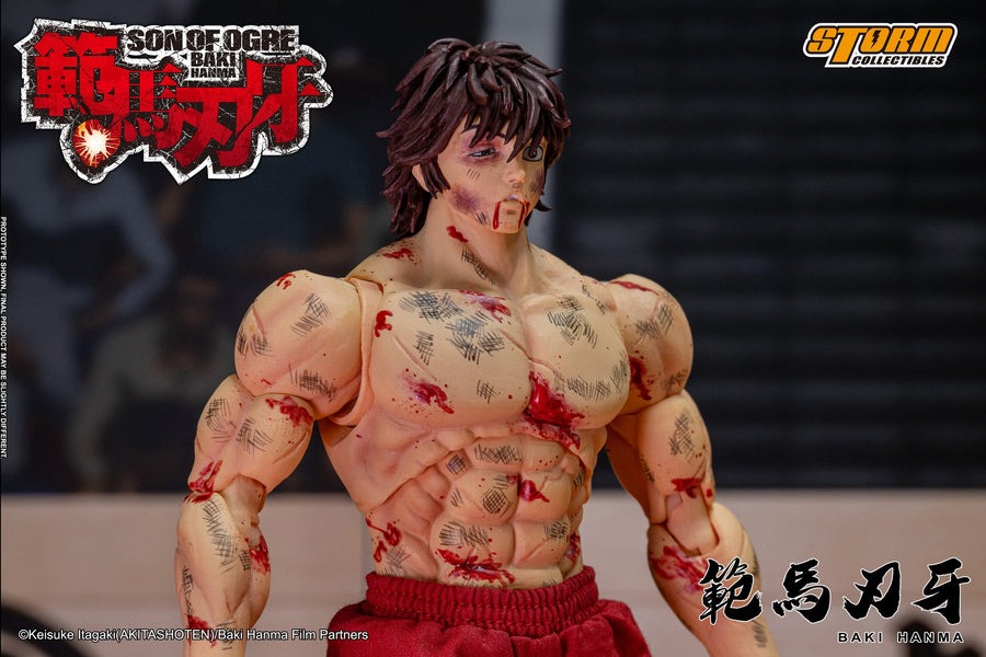 [LIMITED PRE-ORDER] Action Figure 1/6 Baki Hanma Son of Ogre The Strongest Father-son Fight on Earth 2024 Anime Pro Festival Event exclusive Edition By Storm Collectibles