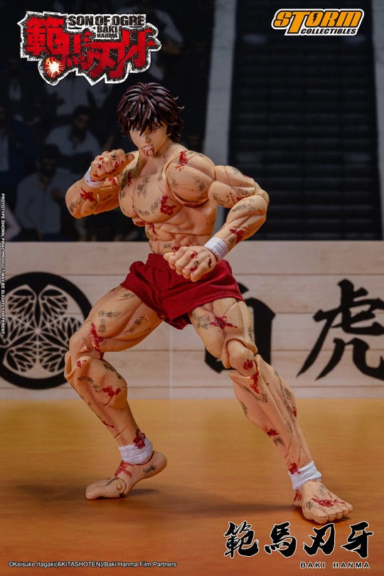 [LIMITED PRE-ORDER] Action Figure 1/6 Baki Hanma Son of Ogre The Strongest Father-son Fight on Earth 2024 Anime Pro Festival Event exclusive Edition By Storm Collectibles