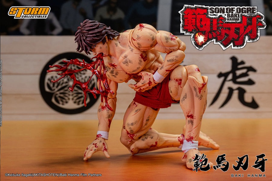 [LIMITED PRE-ORDER] Action Figure 1/6 Baki Hanma Son of Ogre The Strongest Father-son Fight on Earth 2024 Anime Pro Festival Event exclusive Edition By Storm Collectibles