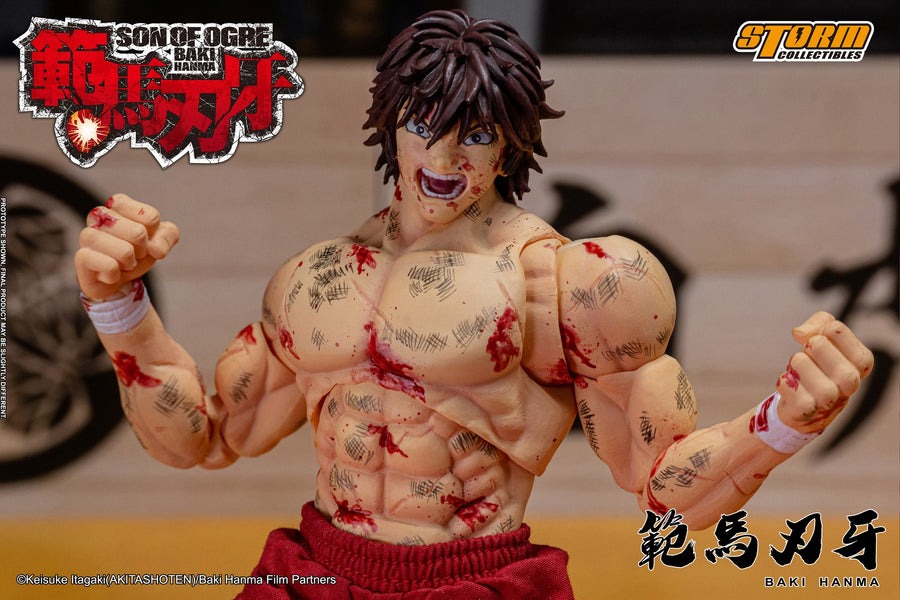 [LIMITED PRE-ORDER] Action Figure 1/6 Baki Hanma Son of Ogre The Strongest Father-son Fight on Earth 2024 Anime Pro Festival Event exclusive Edition By Storm Collectibles