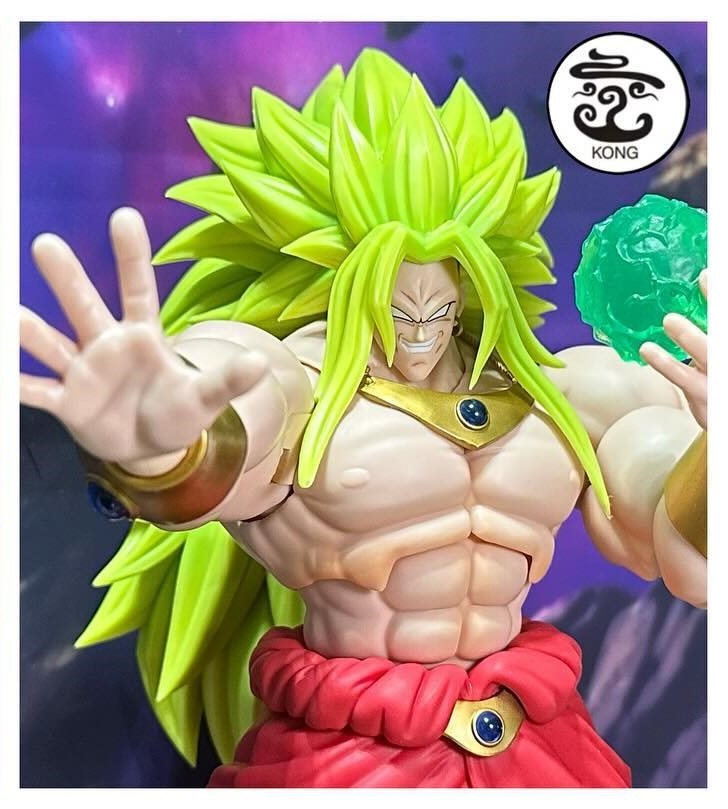 [READY STOCK LIMITED ITEM] Not SHF S.H.Figuarts Dragon Ball Super Saiyajin 3 Broly By Kong Studio Beast Deities